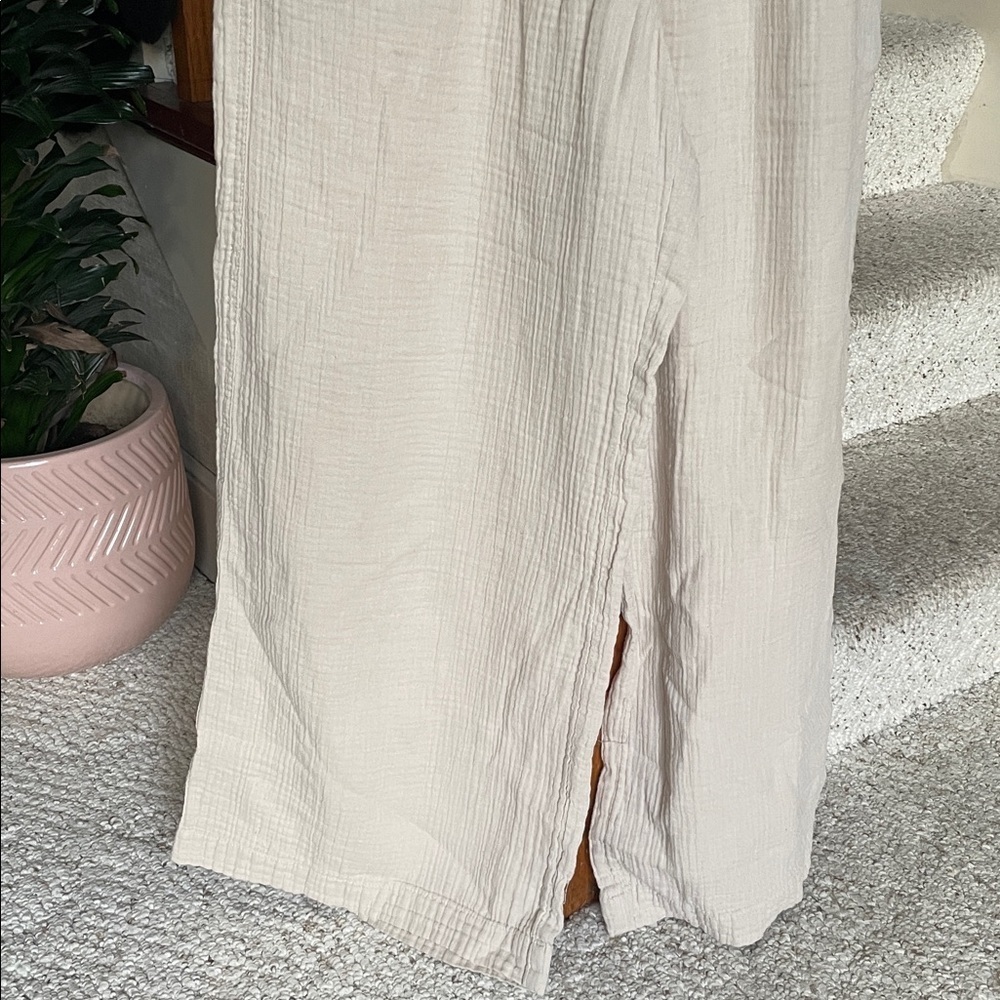 GAP Light Beige Chinos Beach Pants - Picture 4 of 9